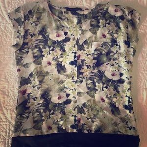 Sanctuary floral shirt